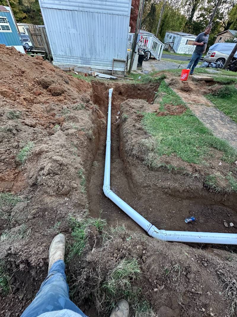 Paynes Plumbing and Electric Service Van in Corryton